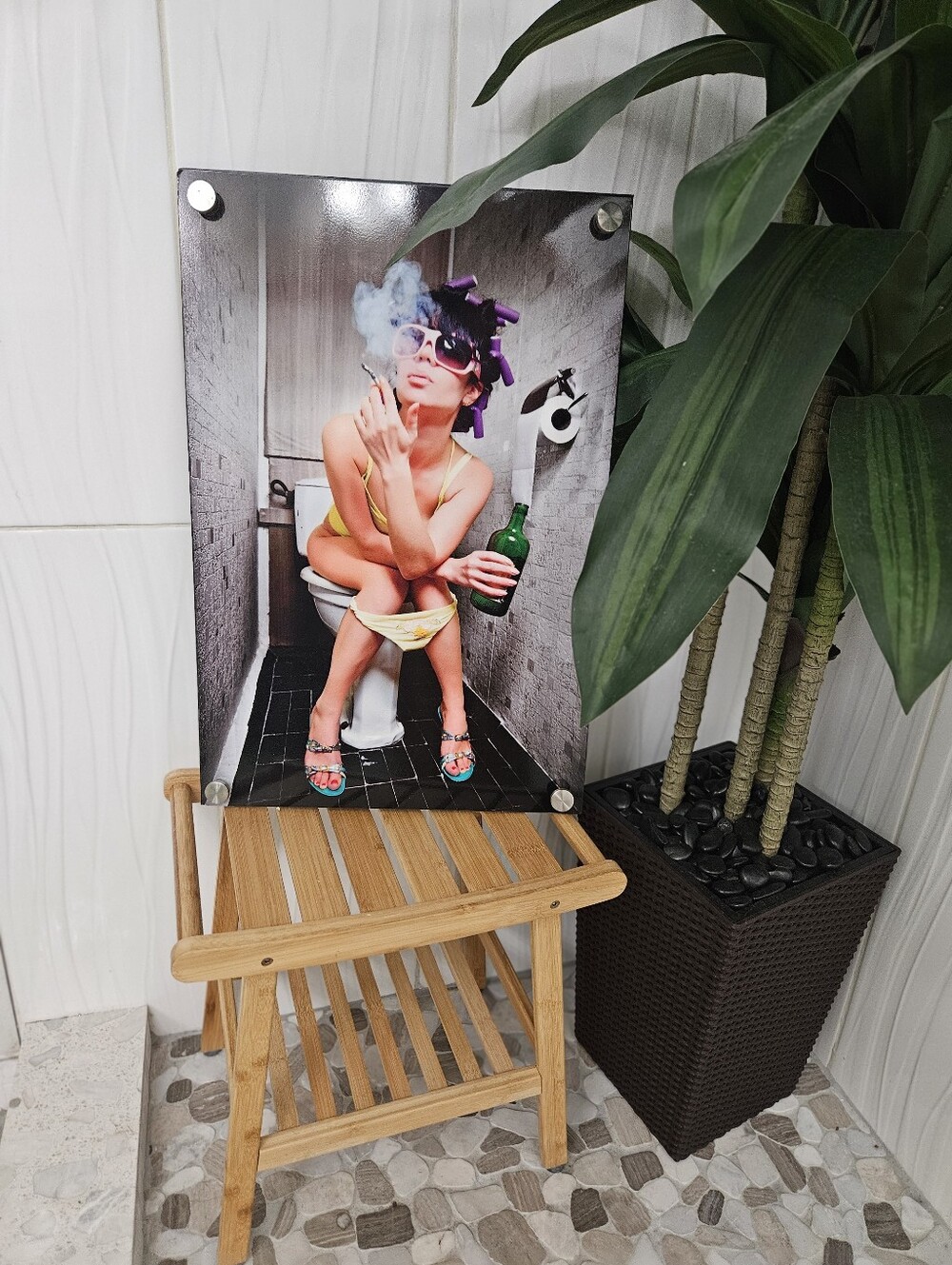 Eclectic Mounted Modern Photo Art